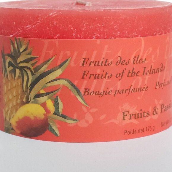 RETRO Fruits and Passion Candle Lot SCENTED Crab Apple Scents of the Islands x 2 - Picture 7 of 10